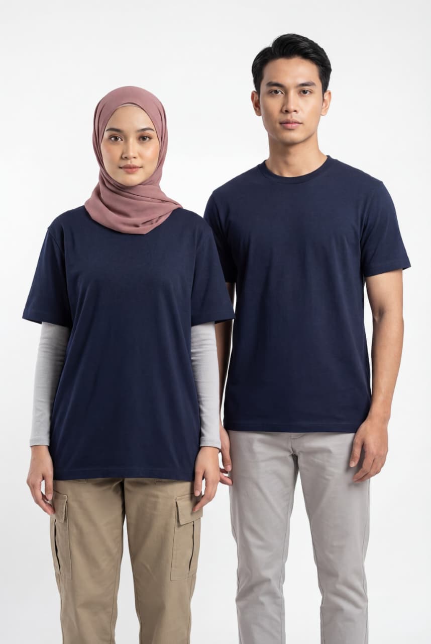 Pack of 2 Premium Cotton T-Shirts